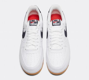 Nike Air Force 1 '07 - White / Obsidian / University Red - 9