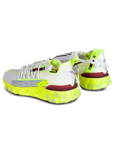 Nike React ISPA - Platinum Tint / Team Red / Volt Glow - 7