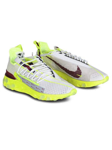 Nike React ISPA - Platinum Tint / Team Red / Volt Glow - 7