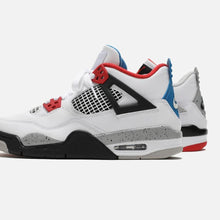 Load image into Gallery viewer, Nike Air Jordan 4 Retro SE - White / Military Blue / Fire Red / Tech Grey