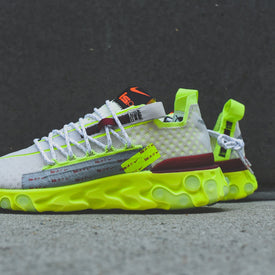 Nike React ISPA - Platinum Tint / Team Red / Volt Glow