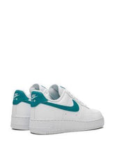 Load image into Gallery viewer, Nike WMNS Air Force 1 &#39;07 - White / Teal Nebula / Metallic Gold - 7.5
