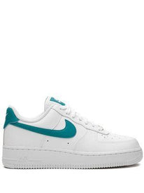 Nike WMNS Air Force 1 '07 - White / Teal Nebula / Metallic Gold - 7.5