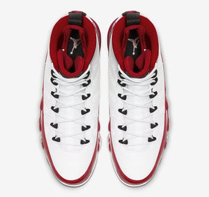 Nike Air Jordan 9 Retro - White / Black / Gym Red - 11