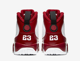 Nike Air Jordan 9 Retro - White / Black / Gym Red - 11