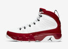 Nike Air Jordan 9 Retro - White / Black / Gym Red - 11