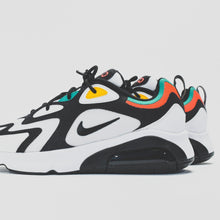 Load image into Gallery viewer, Nike Air Max 200 - White / Black / Bright Crimson / University Gold / Lucid Green