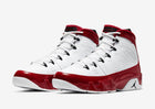 Nike Air Jordan 9 Retro - White / Black / Gym Red - 11
