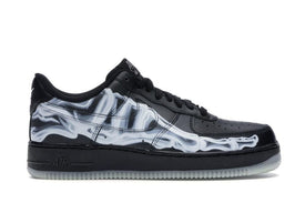NIKE AIR FORCE 1 '07 SKELETON QS "HALLOWEEN" - 9 / Black/Black-Black