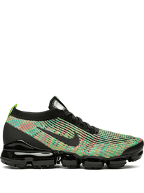 Nike Air Vapormax Flyknit 3 Mens Style : Aj6900-006 - Black/Black/Volt-Blue Lagoon / 9.5
