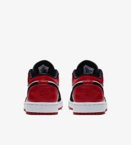AIR JORDAN 1 LOW "BLACK TOE"