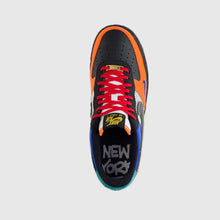 Load image into Gallery viewer, NIKE AIR FORCE 1 &#39;07 LV8 &quot;WHAT THE NYC&quot; - 4 / White/Black-Total Orange-Racer Blue