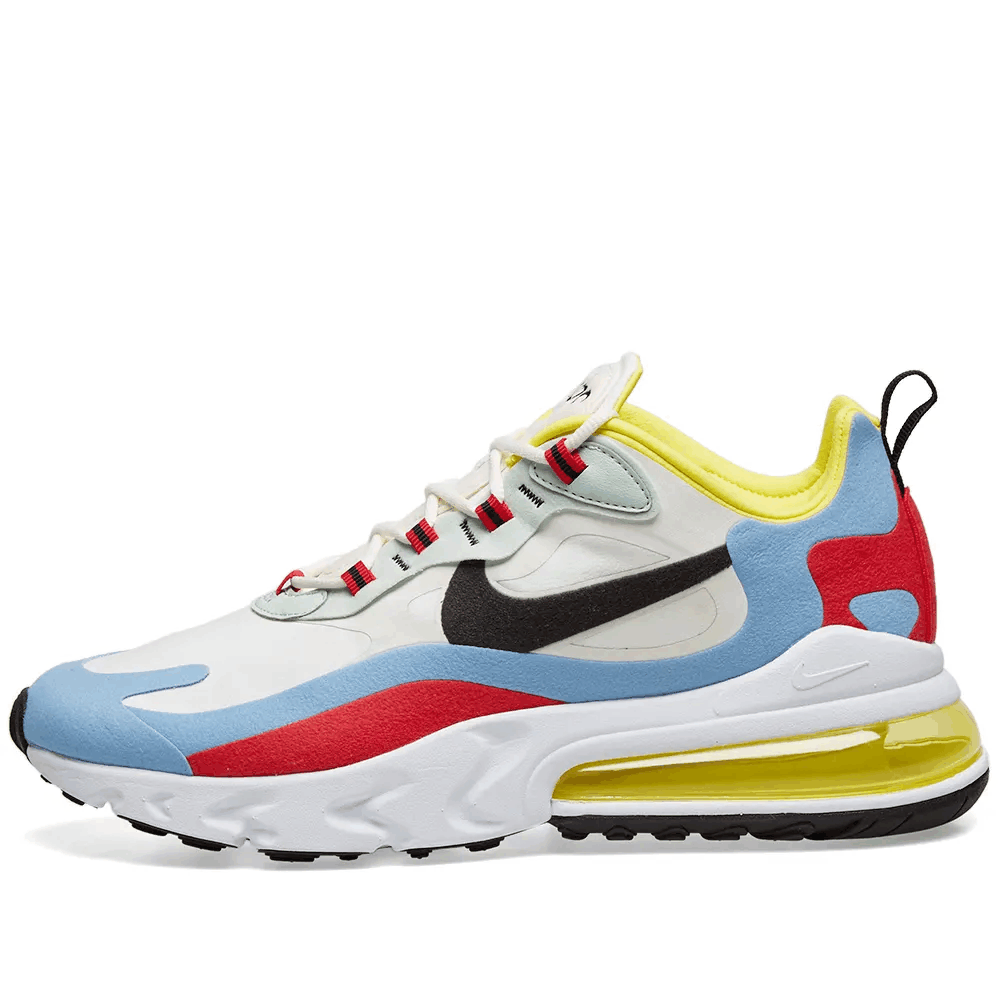 Nike WMNS Air Max 270 React - Phantom / University Gold / University Red - 9.5