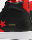 Converse Pro Leather Gold Standard Black/Red/White