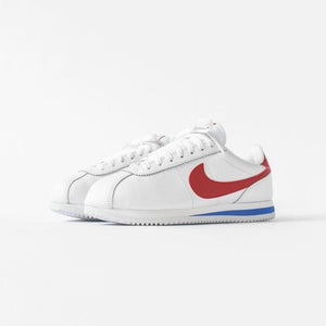 NIKE CORTEZ BASIC LEATHER OG - BLUE / WHITE / RED