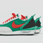 Nike x Undercover WMNS Daybreak - Lucky Green / University Red
